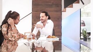 Therapist invited me to her house for a romantic dinner, it was incredible!