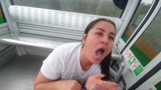 I got caught fucking in the Medellin cable car, damn! Kathalina7777's wild side!