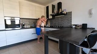 She squirts and pours me as a reward for her new clitoral sucking skill!