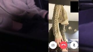 A man receives a video call from his cheating wife with a stranger