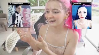 An Argentinian porn compilation video makes the TikTok thot react strongly