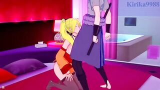 Naruko Uzumaki brings Sasuke Uchiha to a love hotel