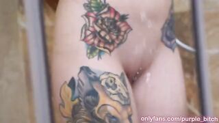 Guy fucked his stepsister under the shower, it was sensual and intense