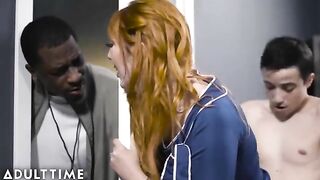 Lauren Phillips nearly gets caught by her husband with a young man